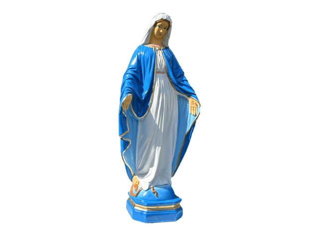 Plastik Gartenfigur der Heiligen Maria
