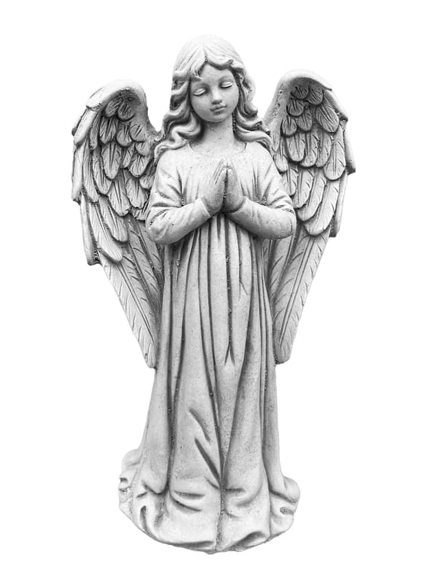 Engelsfigur mit Flügeln 