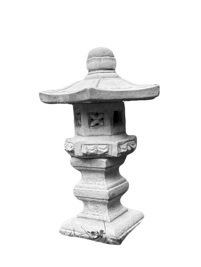 JAPOŃSKA LATARNIA LAMPA NA PODSTAWIE