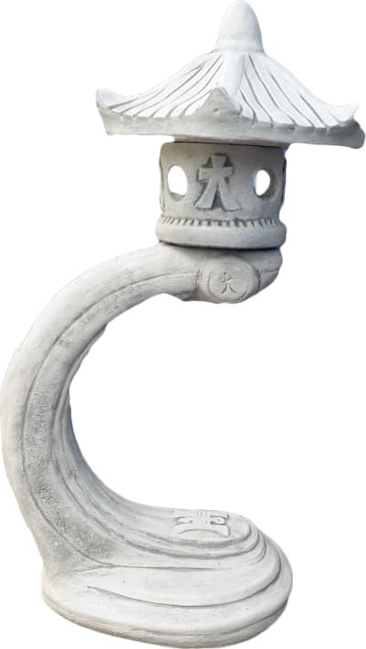 Betonowa Latarnia Lampa Japońska na łuku