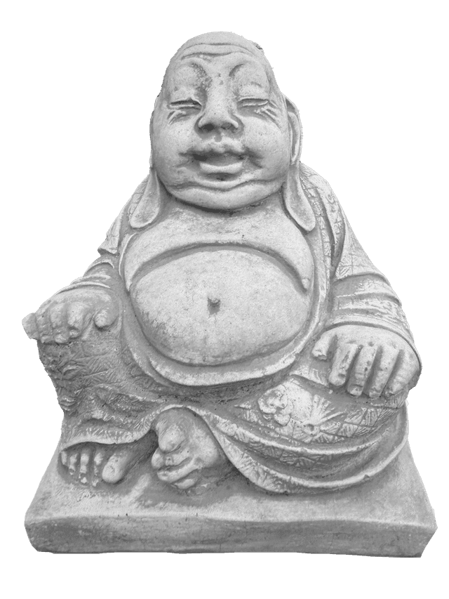 BUDDA FIGURA BETONOWA posąg siedzący